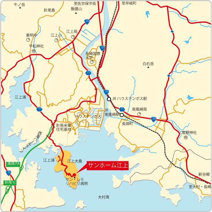 �T���z�[���]����ӂ̒n�}